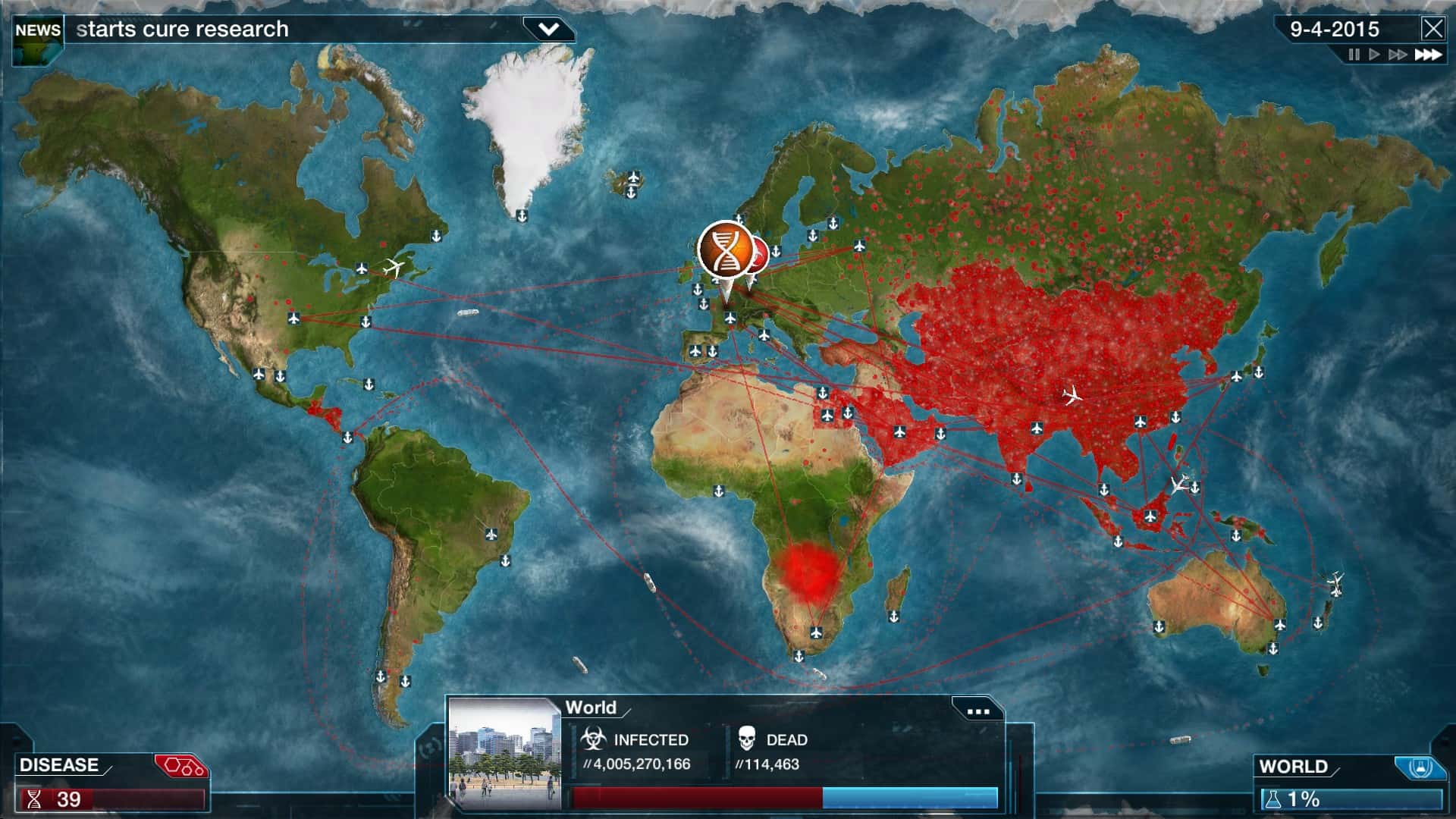 瘟疫公司:物竞天择 进化 Plague Inc Evolved 全DLC背景